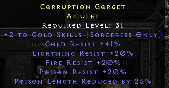 Cold Amultet