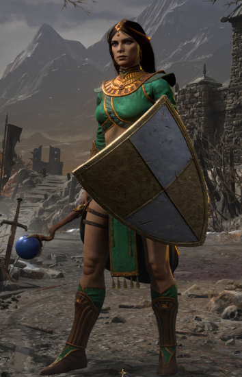 Oculus in the character selection screen