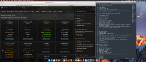 Main desktop browser + more notes.