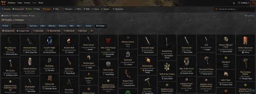 Show me allll the items! 2566x1080 res.