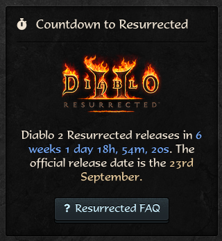 Ladder countdown in the future? I think so.