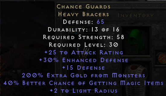 Perfect Roll Chance Guards in Diablo II Resurrected