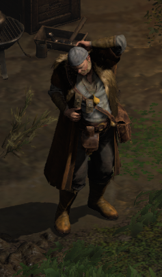 Gheed in the Rogue Camp