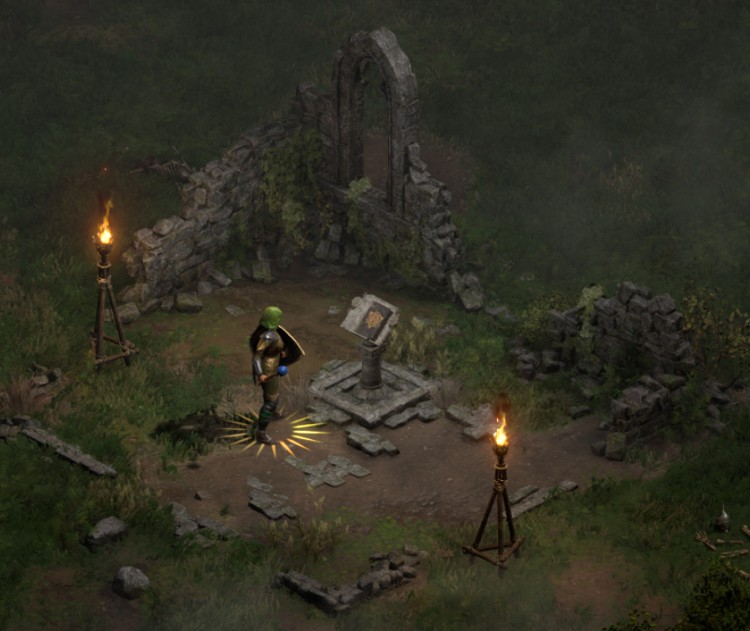 The Moldy Tome where the quest is first given.