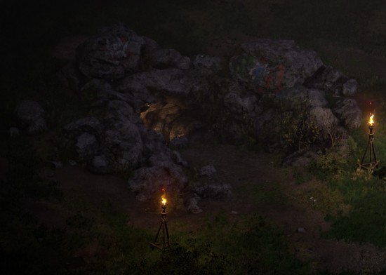 Entrance to the Den of Evil