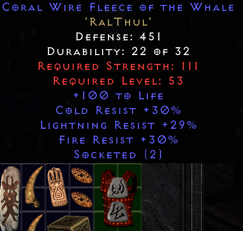 Neat armor I used a Larzuk reward on.