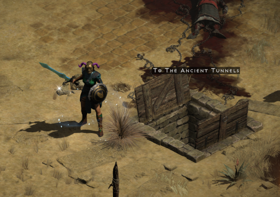 Ancient Tunnels Entrance in Lost City