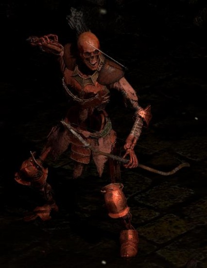 Burining Dead Archer