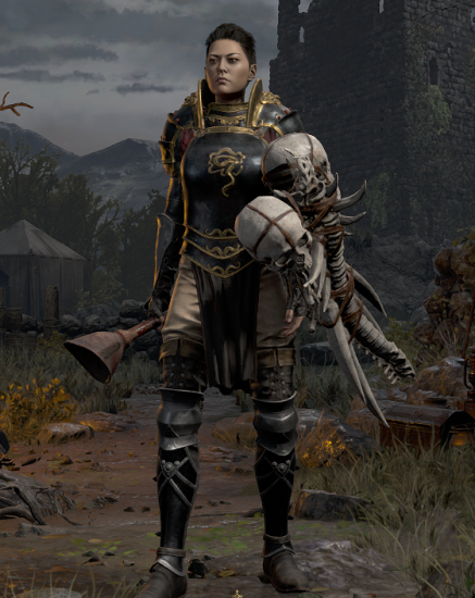 Wirt's Leg equipped on an Assassin.