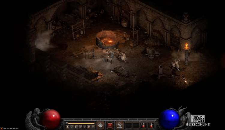 An Amazon in the Barracks, looks like Horadric Malus room.