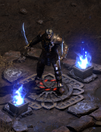 Barbarian Dual-wielding Hexfire