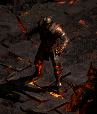 Barbarian Dual-Wielding Bloodletter