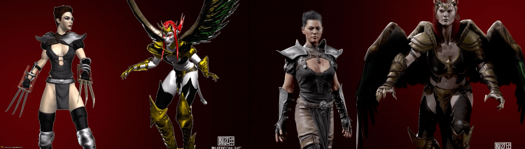 Same model used for the Assassin and Succubus - same in Resurrected :)