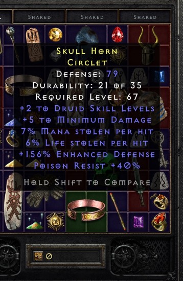 druid cirlet