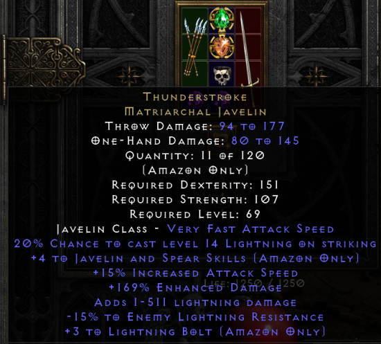 Thunderstroke: 80 =&gt; 120