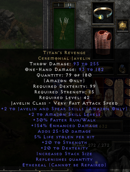 Titan's Revenge: 140 =&gt; 180 (instead of 210)