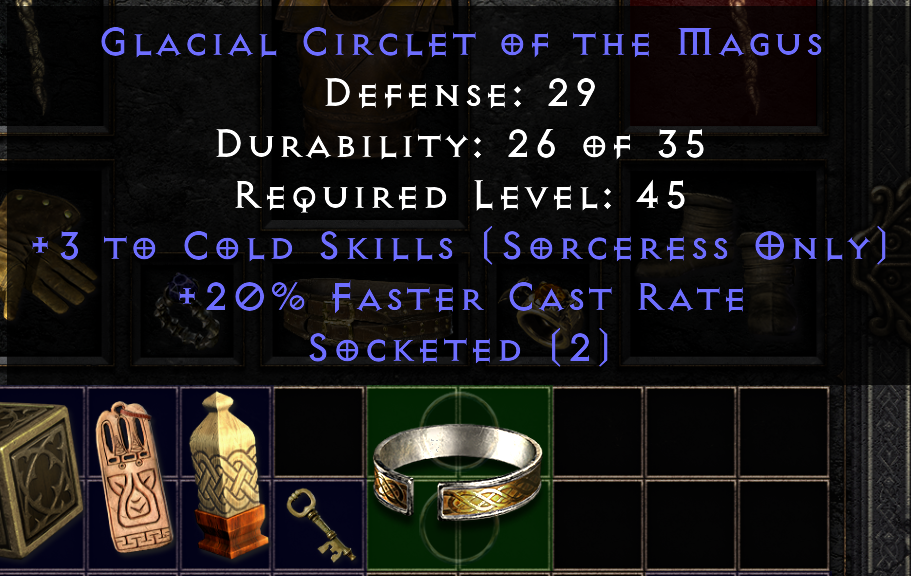 Glacial Circlet of the Magus