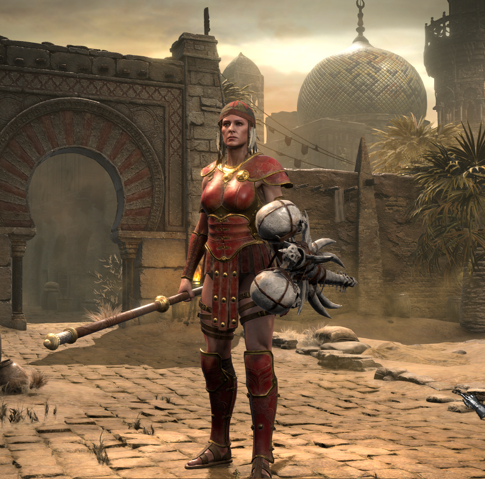 Amazon wearing Biggin's Bonnet.png