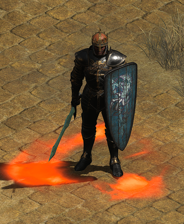 Paladin with Crown of Ages