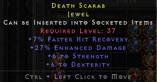 Death Scarab Jewel