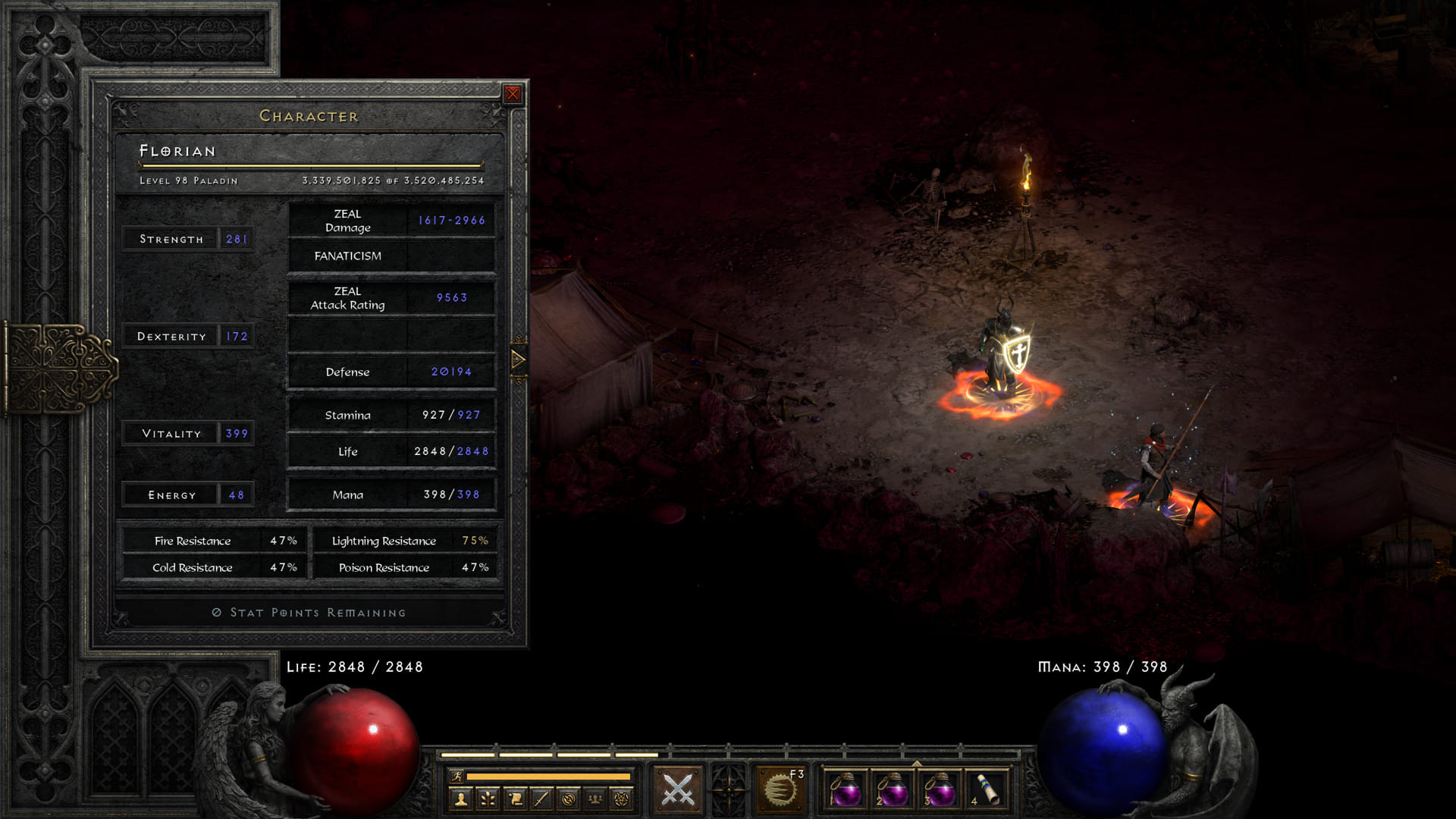 Zeal Paladin level 98.jpg