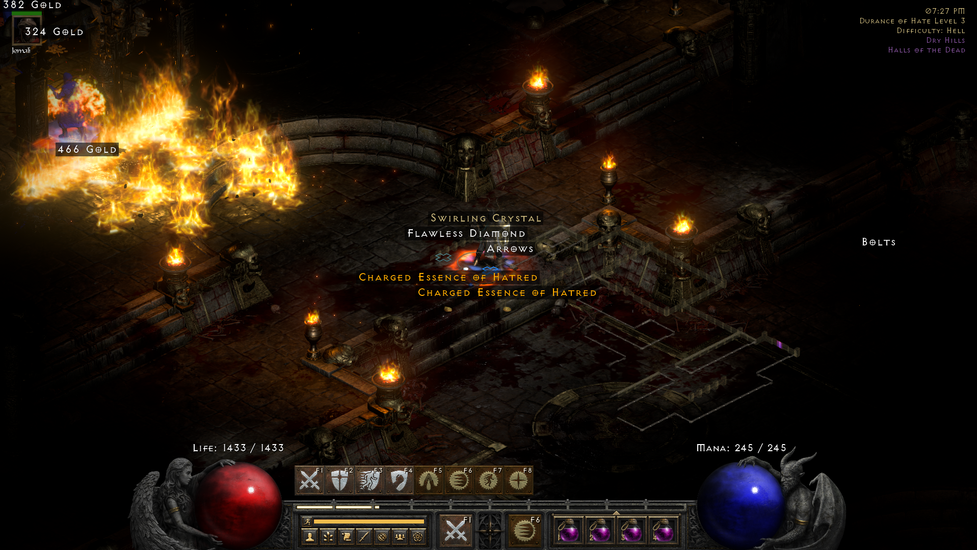 Finally got my yellow essence after days of farming...