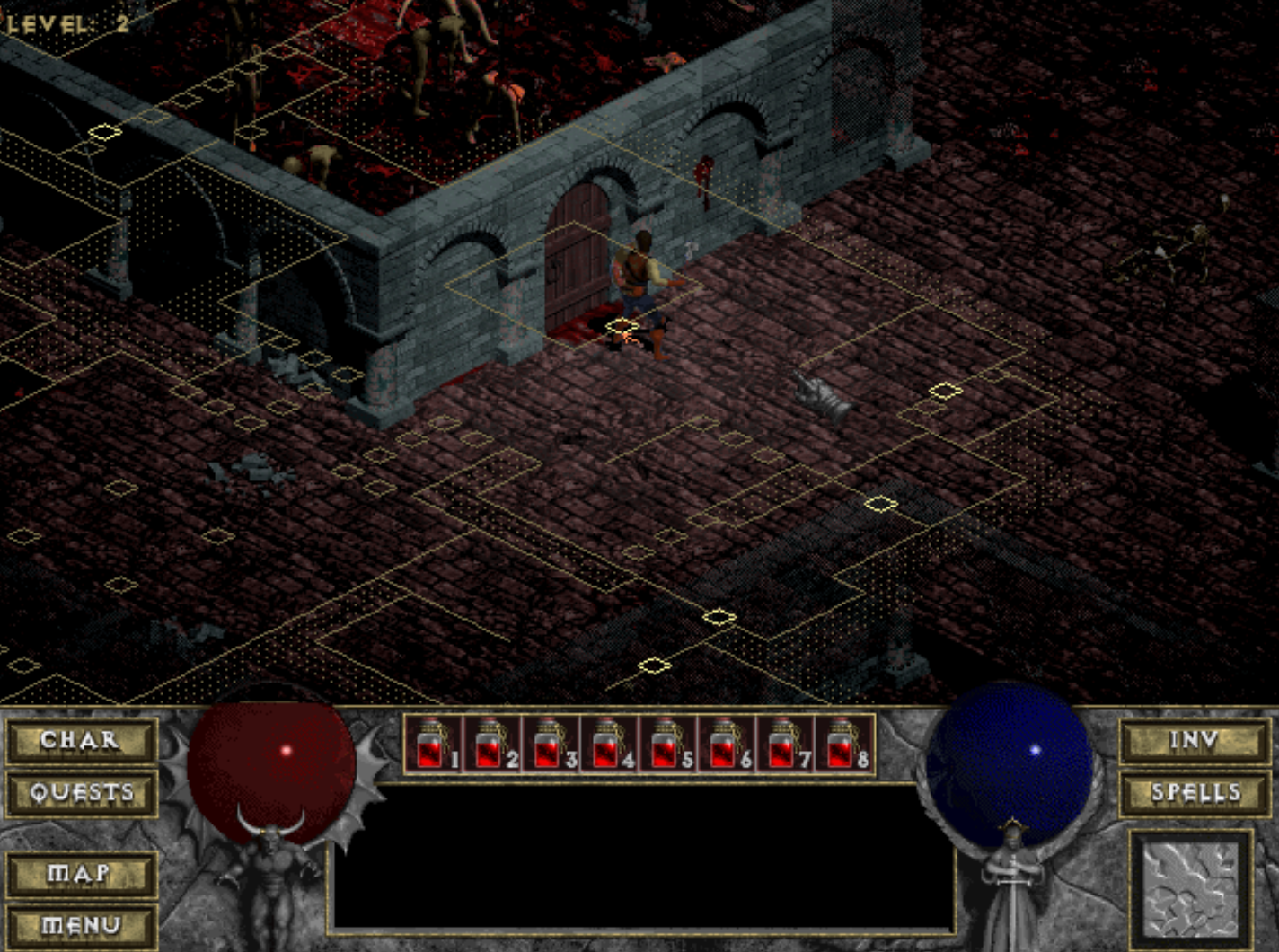 I wonder what lies beyond this door..?