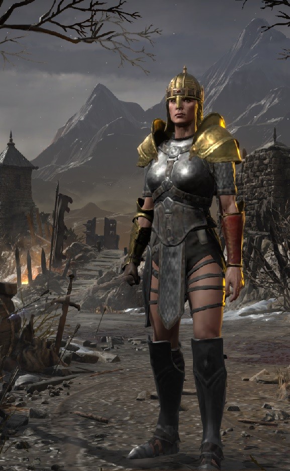 Amazon wielding Wraith Flight.jpg