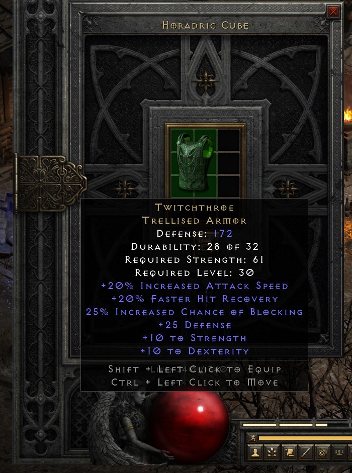 Anyone ever had how the armor look changes?