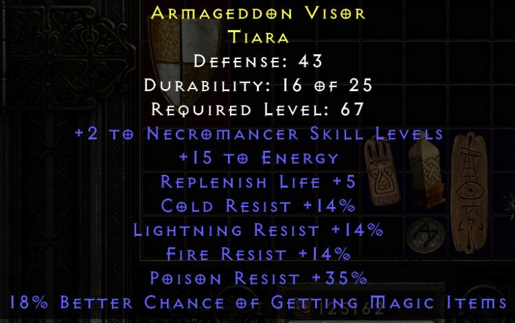 Armageddon Visor Tiara