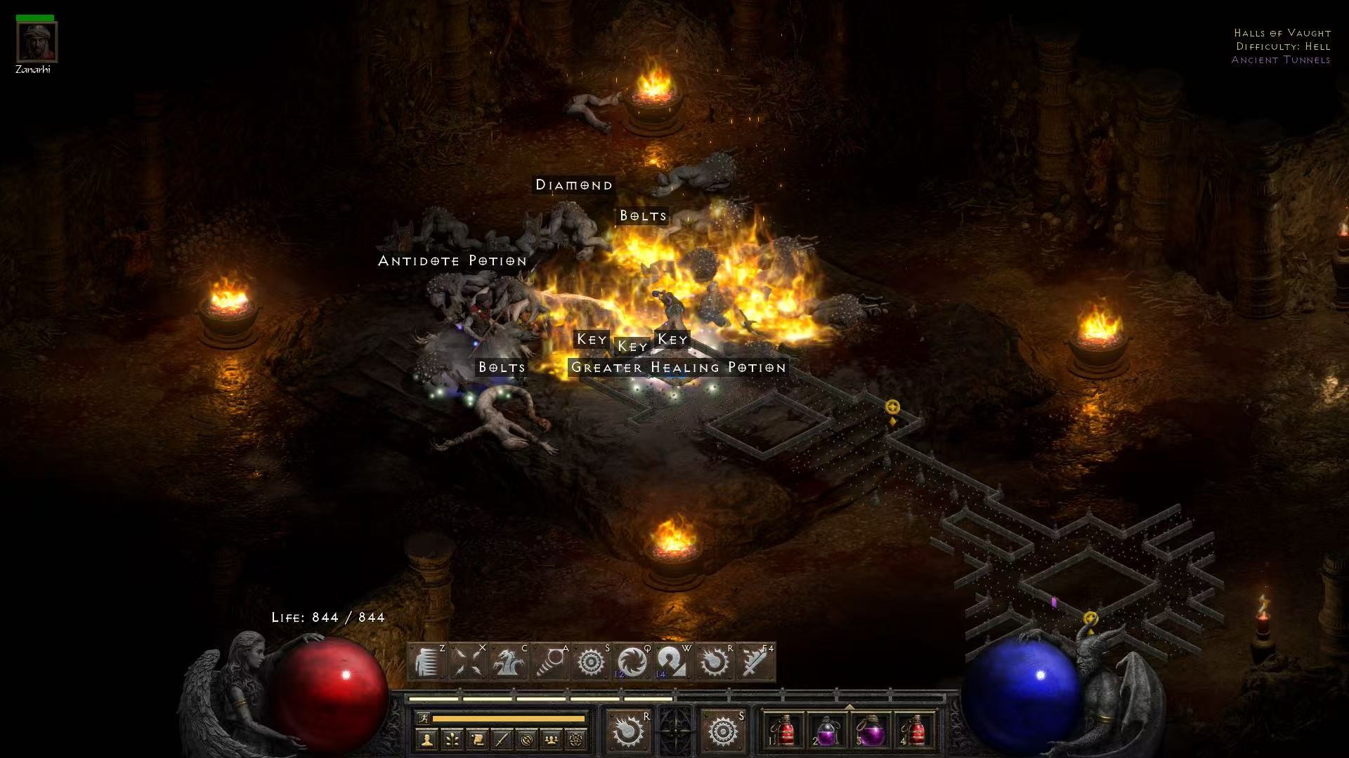 Nihlathak dropped 3 Keys