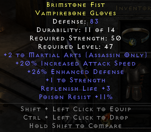 Brimstone Fist