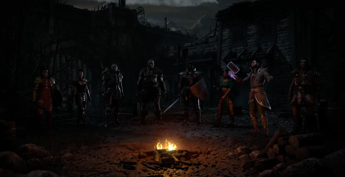 The Warlock - as seen on the character selection screen