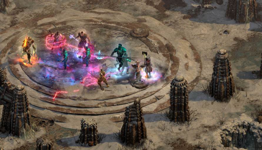 Fighting the Colossal Ancients