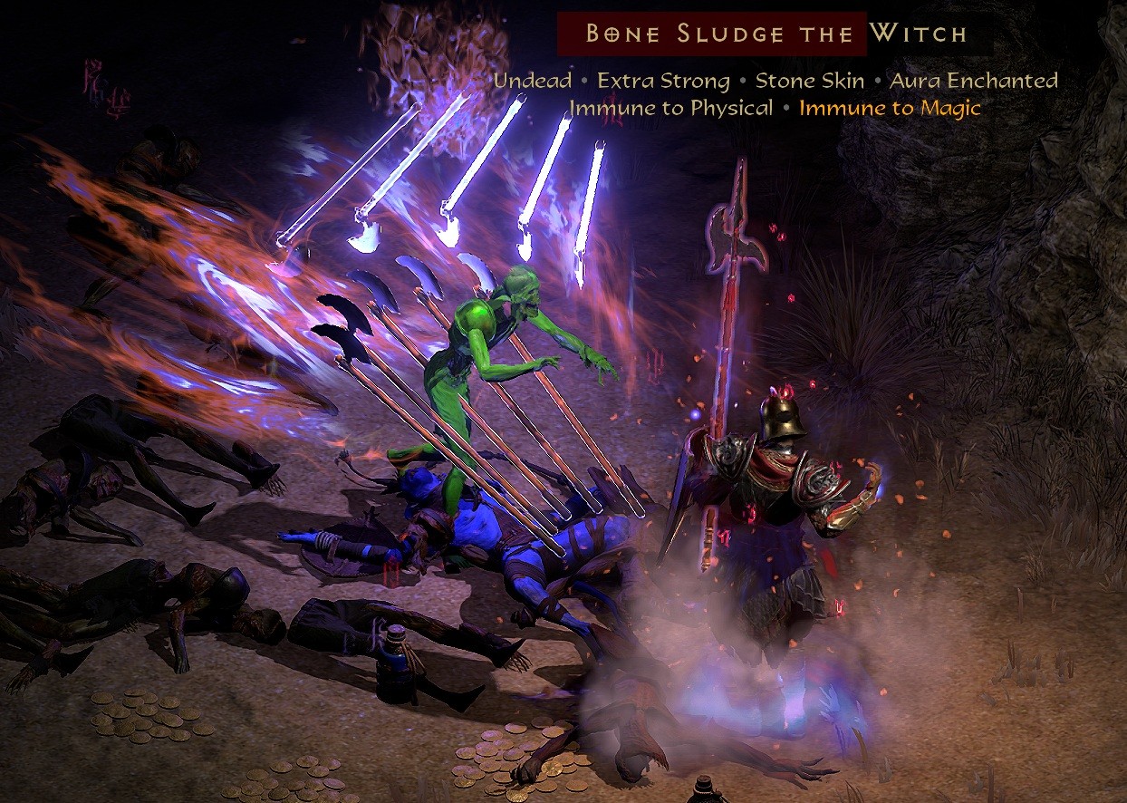 The thrown copies do not exactly look like your actual Weapon