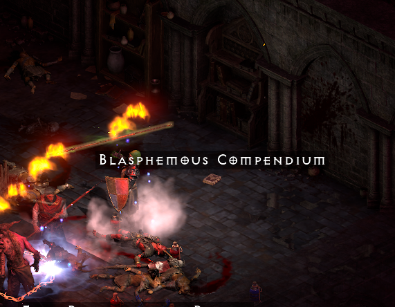 Blasphemous Compendium Dropped from Bookshelf.png