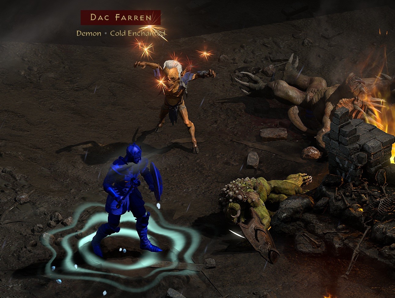 About to cast a spell