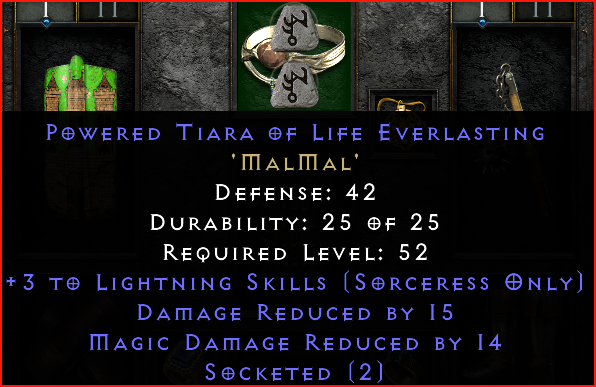 dual Mal'd circlet of everlasting