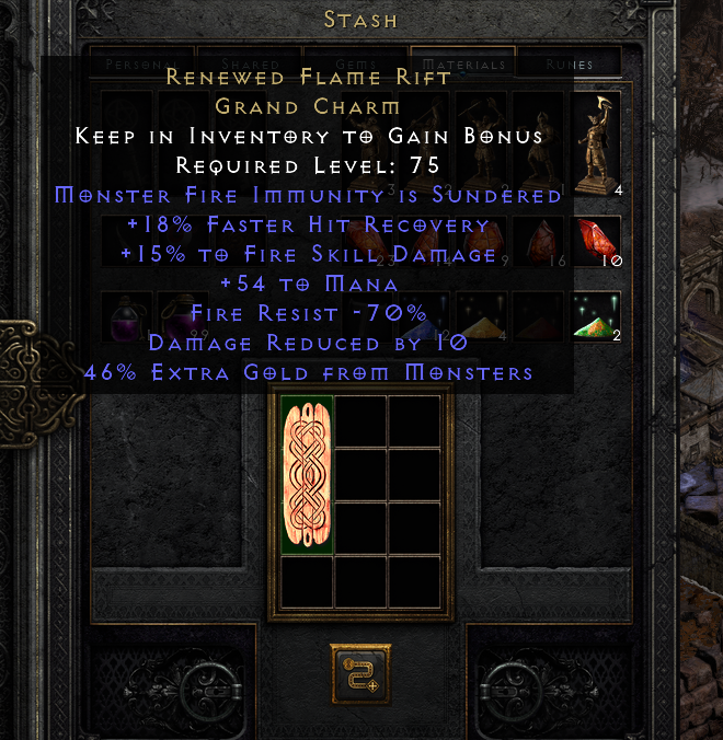 Finally found my first latent charm