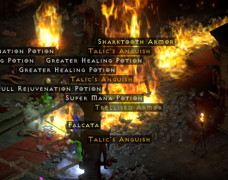 Triple Talic dropped from Act 1 Hell Andy