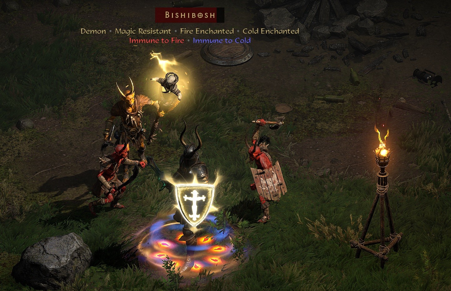 One Fallen gets resurrected.