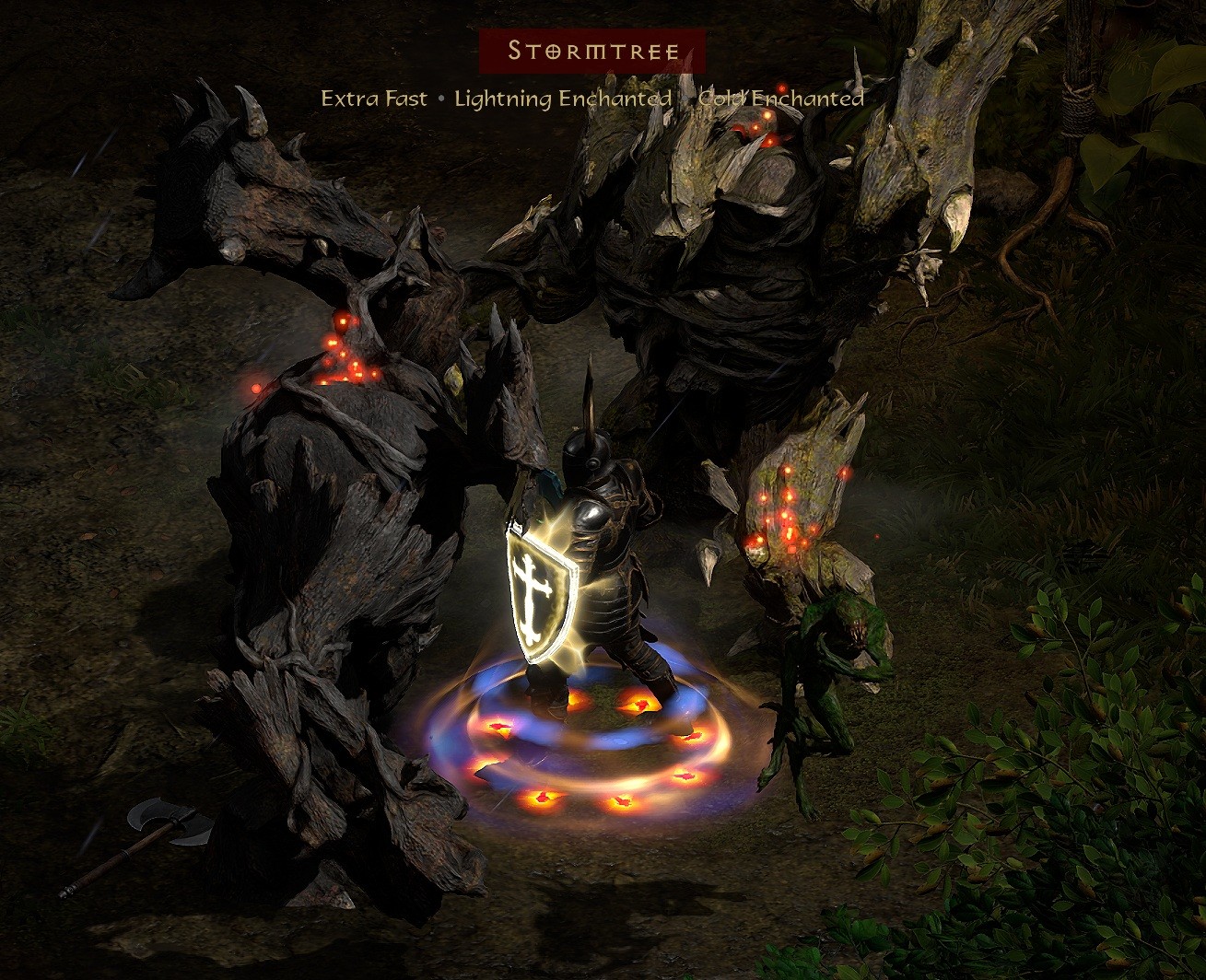 Stormtree swinging his massive "hand"
