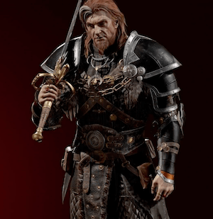 Druid wielding Zweihander