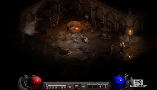 An Amazon in the Barracks, looks like Horadric Malus room