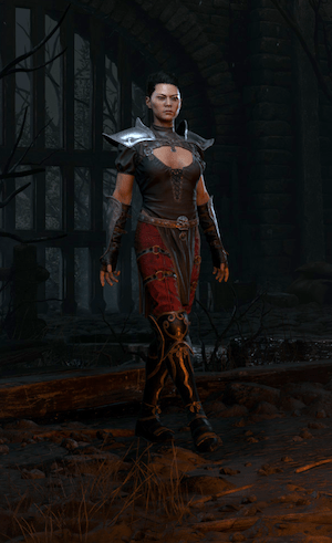 Assassin on the character creation screen