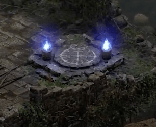 The waypoint in Kurast Docks